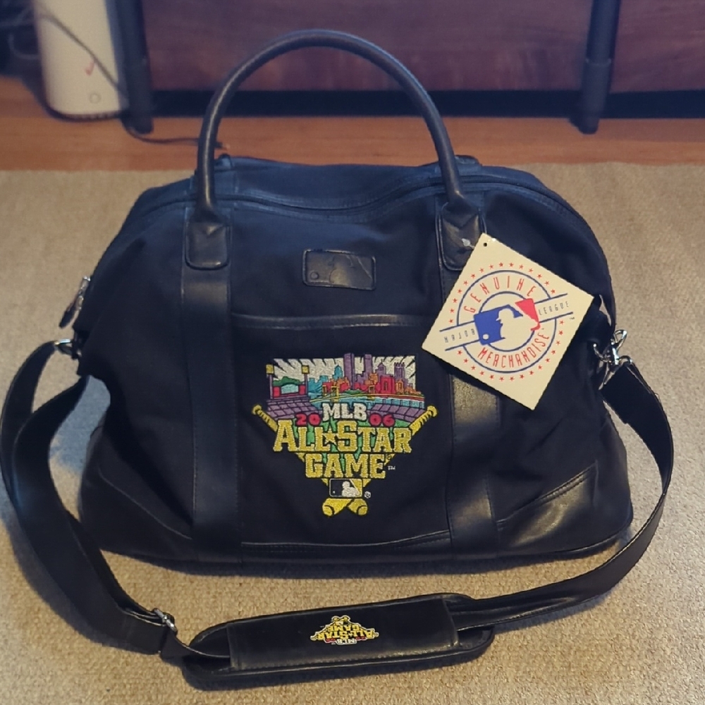 RARE 2006 MLB All Star Game Player's Duffle Bag New With Tags! Pittsburgh Pirate